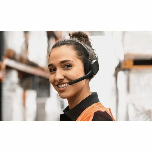 Jabra Perform 75 Wireless Mono BLUETOOTH HEADSET-PUSH To TALK-HOT Swappable BATTERY-USB-C