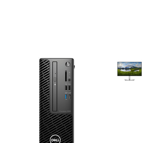 DELL PRECISION 3460 SFF- i9-14900 & P2725H 27
