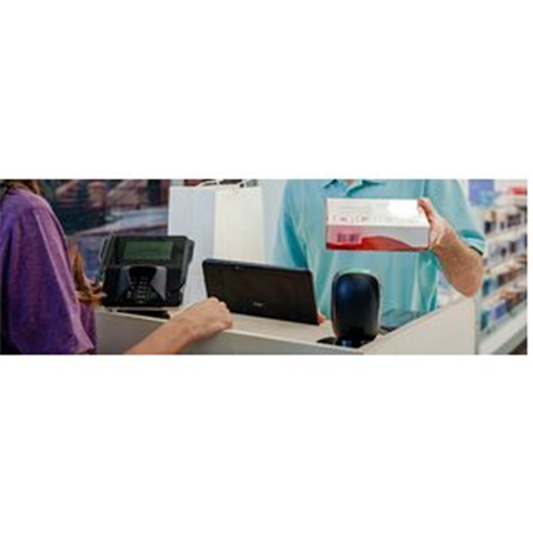 Zebra DS9308 Black Standard Range 1D/2D Presentation Corded Barcode Scanner Kit – Scanner and Shielded USB Cable Included