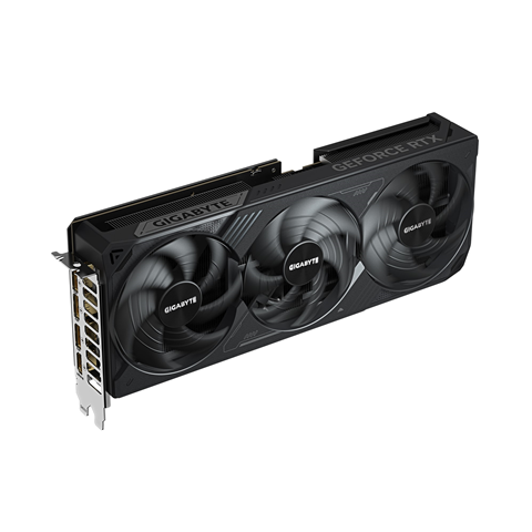 Gigabyte GV-N5080WF3-16GD- GeForce RTXäó 5080 WINDFORCE SFF 16G- 2617 MHz- CUDA 10752. 30 Gbps- GDDR7- 256 bit PCI-E 5.0- PSU 850W- DisplayPort 2.1b x3 HDMI 2.1b x1- 3 Year Warranty