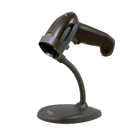 Honeywell Voyager 1250G 1D LINEAR USB Scanner with Flex Neck Stand BLACK