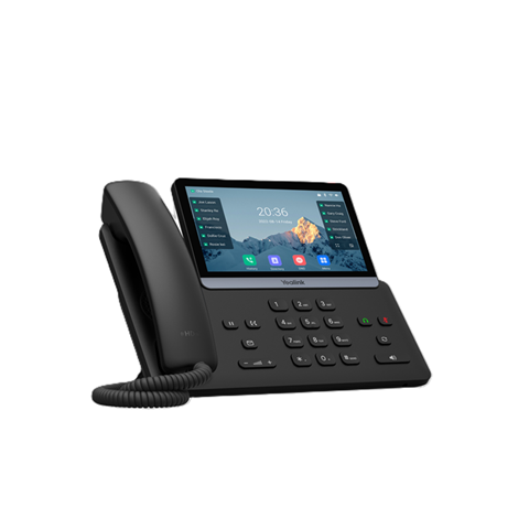 Yealink SIP-T77U IP Phone- 7' Touchscreen- 16 SIP Accounts- Dual USB- HD Voice- PoE- Linux 6.1- TEE Encryption- Wall Mountable