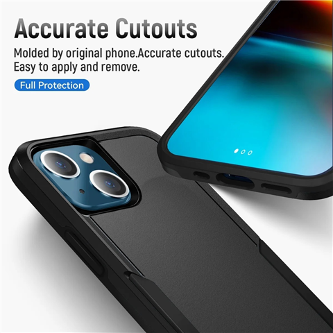 USP Apple iPhone 16e Armor Light Case with MagSafe Black - Two Tough Layers- No Slip Grippy Edges- 360° Protection- Slim- Seek- Pocket FIt