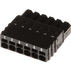 Axis Connector A 6-PIN 2.5MM STR 10/PK