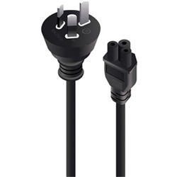 Alogic 2M AUS 3 Pin Wall To IEC C5 Male To Female