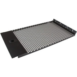 6U Vented Blank Panel with Hinge - Server Rack Filler Panel - Improve the organization appearance of your rack while maintaining easy access and airflow