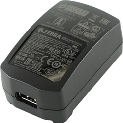 Zebra PSU Ac 100-240V/0.2A. Dc 5.2V/1.2A/6W USB