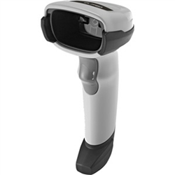 Zebra DS2208 White Standard Range 1D/2D Handheld Corded Barcode Scanner Kit – Scanner, Shielded USB Cable & Stand Included
