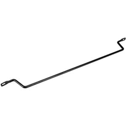 Horizontal Cable Lacing Bars with 2 in. Offset for Racks - Horizontal Cable Manager - 10 Pack - Route cables on these horizontal cable managers to reduce cable tension in your rack