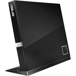 ASUS SBW-06D2X-U portable 6X Blu-ray slim burner with M-DISC support for lifetime data backup and Windows and Mac OS compatibility