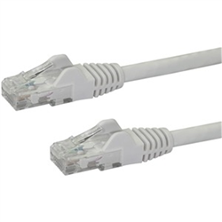 7m Cat6 Patch Cable with Snagless RJ45 Connectors - White