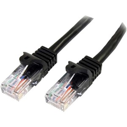 Startech 5M CAT5E SNAGLESS RJ45 UTP Patch Cable (M/M)- Black