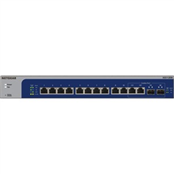 Netgear 12-PORT Unmanaged 10G/MULTIGIG+  SWITCH- 10G SFP+(2)- Life WTY
