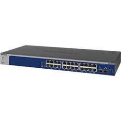 Netgear 24-PORT 10G/MULTIGIG+ Unmanaged SWITCH- 10G SFP+(2)- Life WTY
