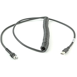 Zebra Cable Data SHIELDED-USB Coiled 2.8M -30C