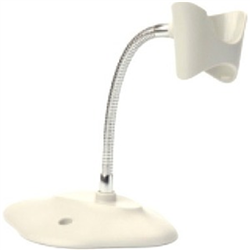 LS1203 Hands Free Gooseneck Stand - White