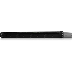 Synology RackStation RS1619xs+ 4-Bay 3.5' Diskless 4xGbE (1U Rack)-Intel Xeon D-1527 quad core-2.2GHz-8GB DDR4 -2xUSB3-0 Expansion port x 1 5 Yr SRS