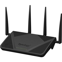 SYNOLOGY WIRELESS MU-MIMO DUAL BAND ROUTER- GbE(4)- USB- ANT(4)- 2YR WTY