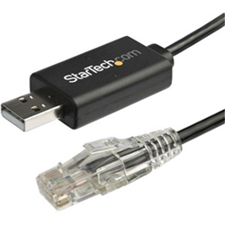 Startech 1.8M CISCO USB Console Cable - USB To RJ45 - 460KBPS- 2YR