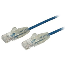 Startech 1M CAT6 CABLE- RJ45 Patch CORD- SNAGLESS- SLIM- LSZH- BLUE- LTW
