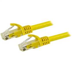 STARTECH 7.5M CAT6 CABLE- RJ45 PATCH CORD- SNAGLESS- 650MHz 100W- YELLOW- LTW