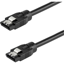 Startech 0.6 M Round SATA Cable - Latching Connectors - 6GBS SATA Cable LTW