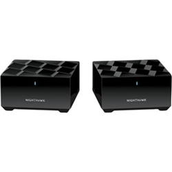 NETGEAR NIGHTHAWK AX1800 4-STREAM MESH WIFI 6 SYSTEM (MK62) - 2 PACK