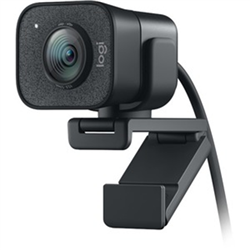 Logitech STREAMCAM 1080P HD-BUILT In MIC-AUTO FOCUS-USB-C-GRAPHITE-1YR WTY
