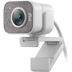 Logitech STREAMCAM 1080P HD-BUILT In MIC-AUTO FOCUS-USB-C-WHITE-1YR WTY