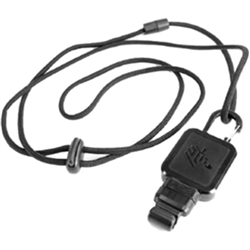Zebra Lanyard, Retractor, Silicon Sleeve - CS6080 Cordless (Midnight Black)