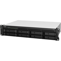 Synology RackStation RS1221RP+ 8 Bay AMD RyzenTM V1500B quad-core 2.2 GHz 4G DDR4 Hot swappable 2xUSB 3.2xExpansion port 2U 4 x 1GbE 1x4-lanex8 slot