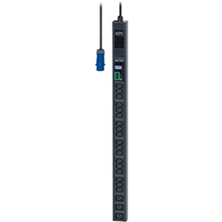 Apc Easy PDU-METERED-ZEROU-16A-230V-(18)C13 & (3)C19- IEC309