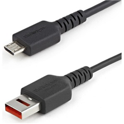 Startech USB-A To Micro USB Data Blocker 3FT Secure Charging Cable