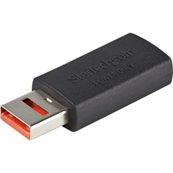 Startech USB-A Secure CHARGINGDATA Blocker Adapter MALE/ Female Adapter LTW