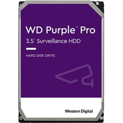 Western Digital WD Purple Pro 18TB 3.5' Surveillance HDD 7200RPM 512MB SATA3 272MB/s 550TBW 24x7 64 Cameras AV NVR DVR 2.5mil MTBF 5yrs