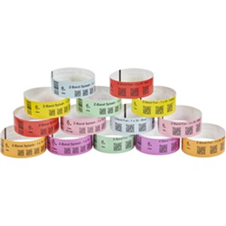 Zebra Z Band Fun 350/ROLL Green