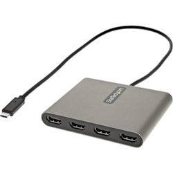 Startech USB-C To 4 HDMI Adapter - Quad Monitor External Graphics Card 2YR
