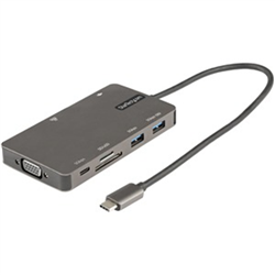 Usb C MULTIPORT Adapter - HDMI 4K 30HZ Or Vga 5GBPS USB 3.0 Hub