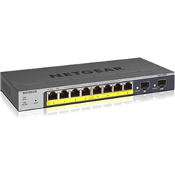 Netgear (GS110TP) 10-PORT Smart Managed SWITCH- POE+(8) 55W-SFP(2)- Life WTY