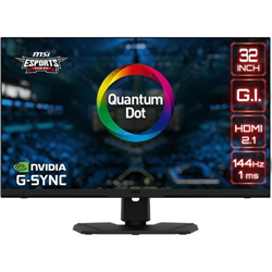 32in UHD 144Hz 4K Gaming monitor PS Panel 1ms HDMI 2.1 Adjustable Stand Mystic Light frameless