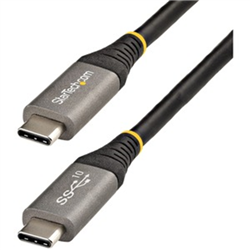 Startech 1M USB-C Cable 10GBPS- USB-IF CERTIFIED- 100W/5A- Dp Alt Mode 2YR