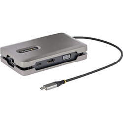 Startech USB-C MULTIPORT Adapter - USB-C Video W/ 4K HDMI/VGA- Mst Dock 3 Yr