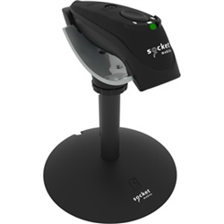 DuraScan D720 Linear Barcode Plus QR Code Reader Black Charging Stand
