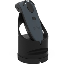 DuraScan D720 Linear Barcode Plus QR Code Reader Gray Charging Dock