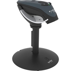 DuraScan D720 Linear Barcode Plus QR Code Reader Gray Charging Stand