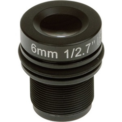 Axis Lens M12 6MM F1.9 4/PK For F1005-E/FA1105