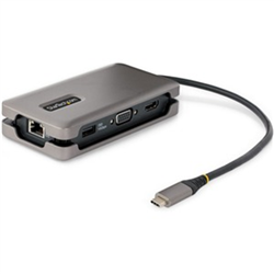 Startech USB-C MULTIPORT ADAPTER- 4K HDMI/VGA Mini Laptop Travel Dock 3 Yr