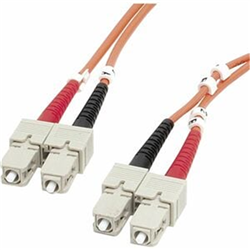 STARTECH 2m SC TO SC OM1 MULTIMODE FIBER OPTICE- 62.5/125- 10G NETWORKS- LSZH F/P