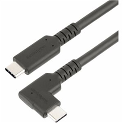 STARTECH 2m Rugged Right Angle USB-C Cable USB 5 Gbps- Thunderbolt Compatiable- 4K