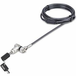 STARTECH 2M UNIVERSAL LAPTOP LOCK COMPATIBLE w/ NOBLE WE DGE/NANO/K-SLOT- KEYED LOCK